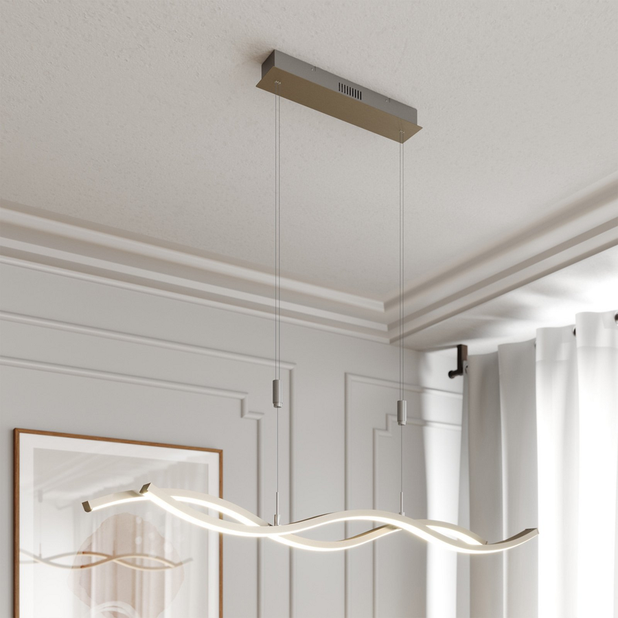 Lucande Mairia Led Hängeleuchte Deckenlampe Wohnzimmerleuchte Pendelleuchte 305 B-Ware - 4251096572056