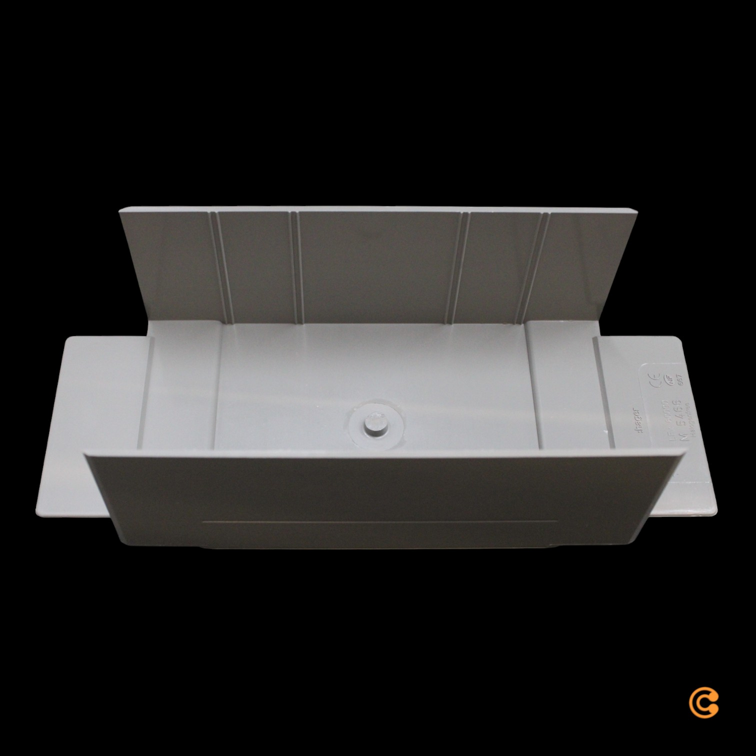 Hager Lf6009087030 T Stück (B X H) 90 Mm X 60 Mm Stein Grau Stromkabel Verlegung