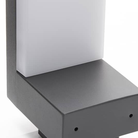 Lindby Dionys Led Außen Wandleuchte Wandleuchte Wandleuchte Gartenleuchte Dunkelg B-Ware - 4251096556506