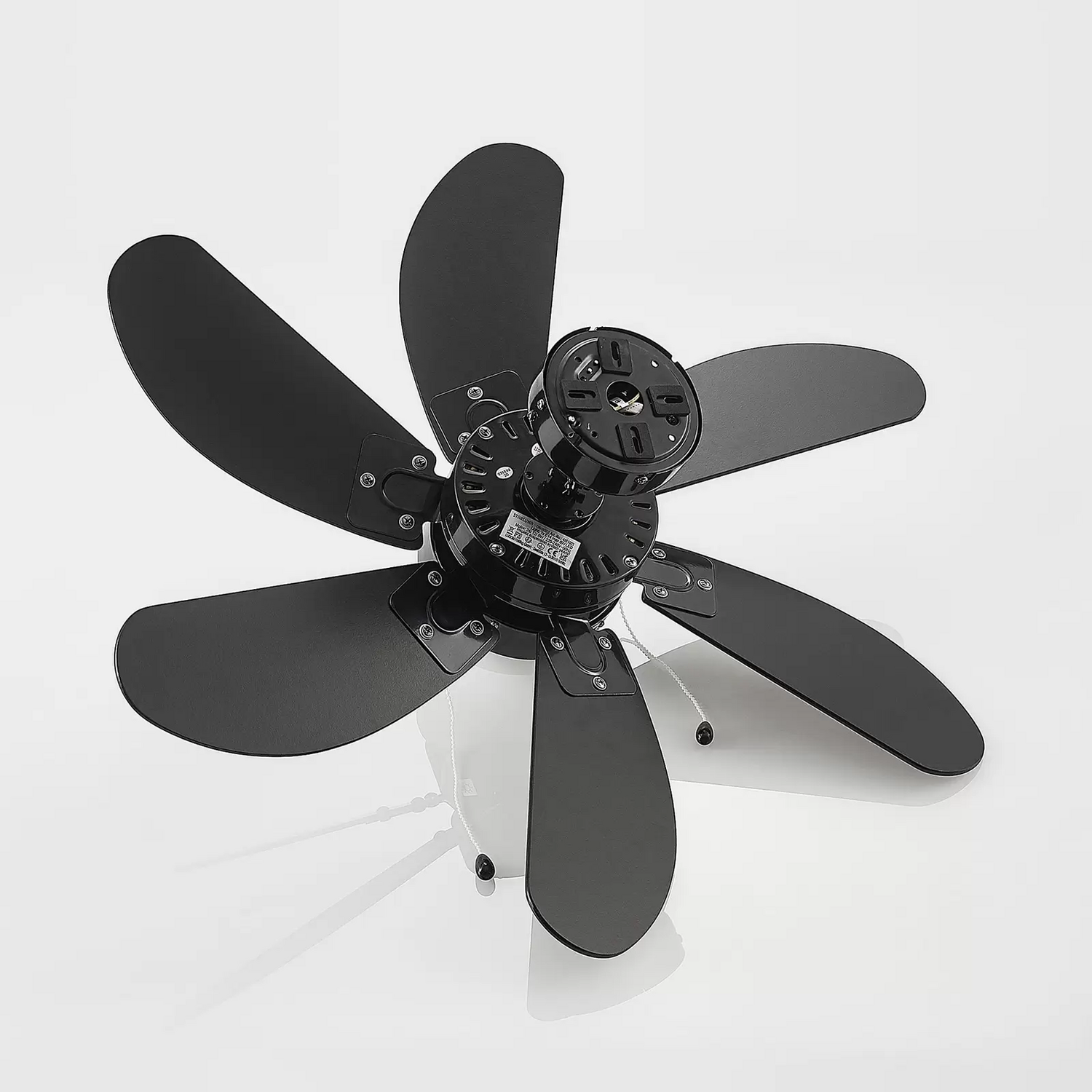 B-Ware Lindby Deckenventilator Mit Licht Minja Schwarz Leise 78 Cm Ventilator Lampe Led