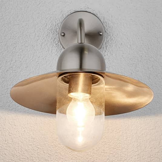 B-Ware Lindby Außenwandleuchte Femi Wandleuchte Wandlampe Wandlicht Leuchte Edelst459