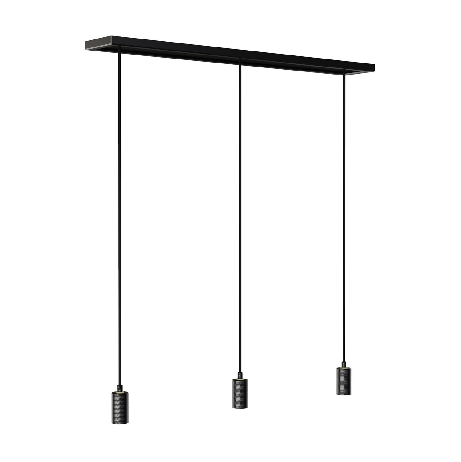 SEGULA Madox 3X Wave Hängeleuchte Hängelampe Deckenlampe Leuchte Lampe schwarz