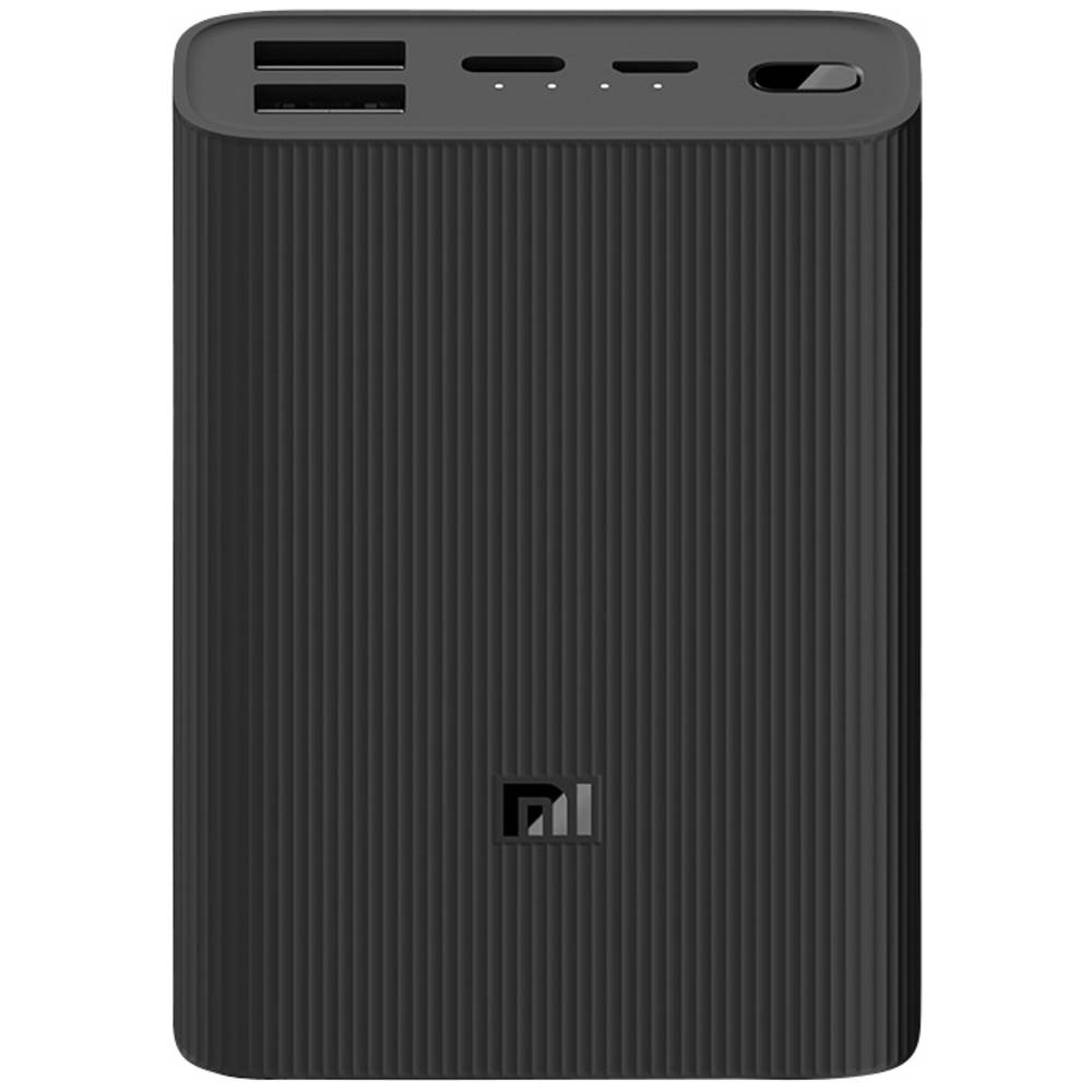 Xiaomi Mi ultra Powerbank 10000 mAh LiPo Schwarz Ladegerät Ladestation Ladeteil