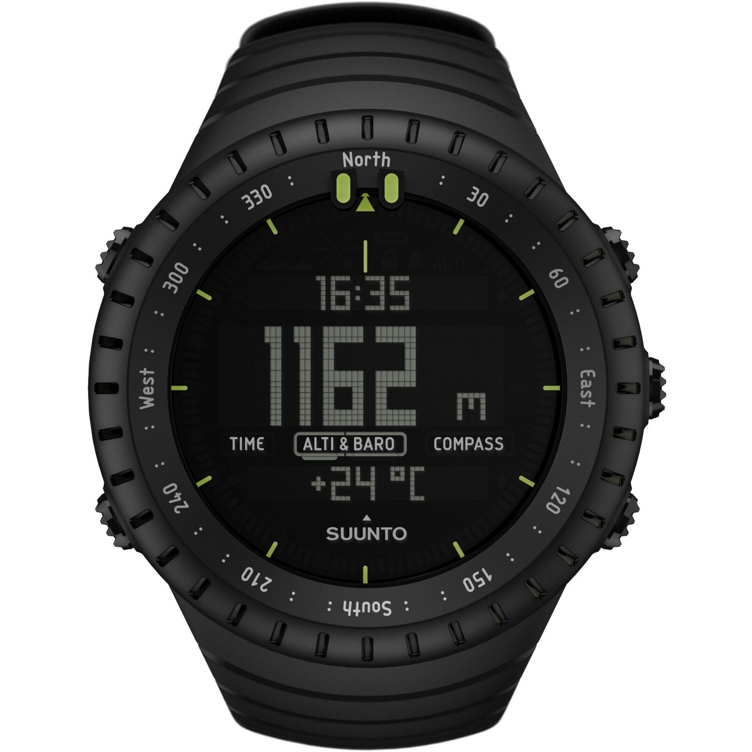 B-Ware Suunto Core All Black Sportuhr Fitnessuhr Uhr Trailrunning Trainingsuhr Schwarz