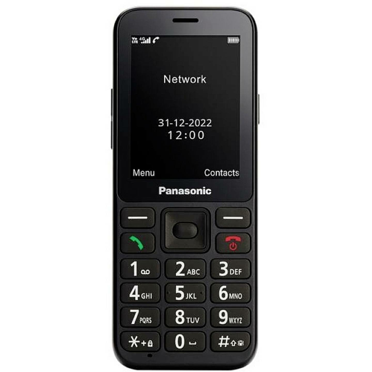 B-Ware Panasonic Kx Tu250 Senioren Handy Tragbar Telefon Lange Akkulaufzeit Schwarz
