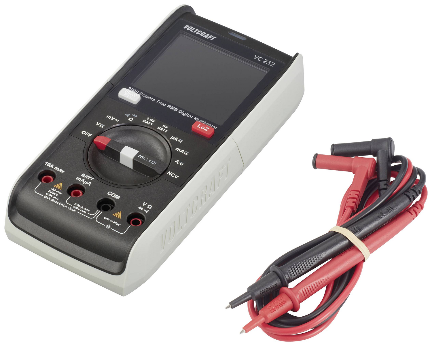 B-Ware Voltcraft Vc232 Hand Multimeter Digital  Cat Iii 600 V Messgerät Messwerkzeug70