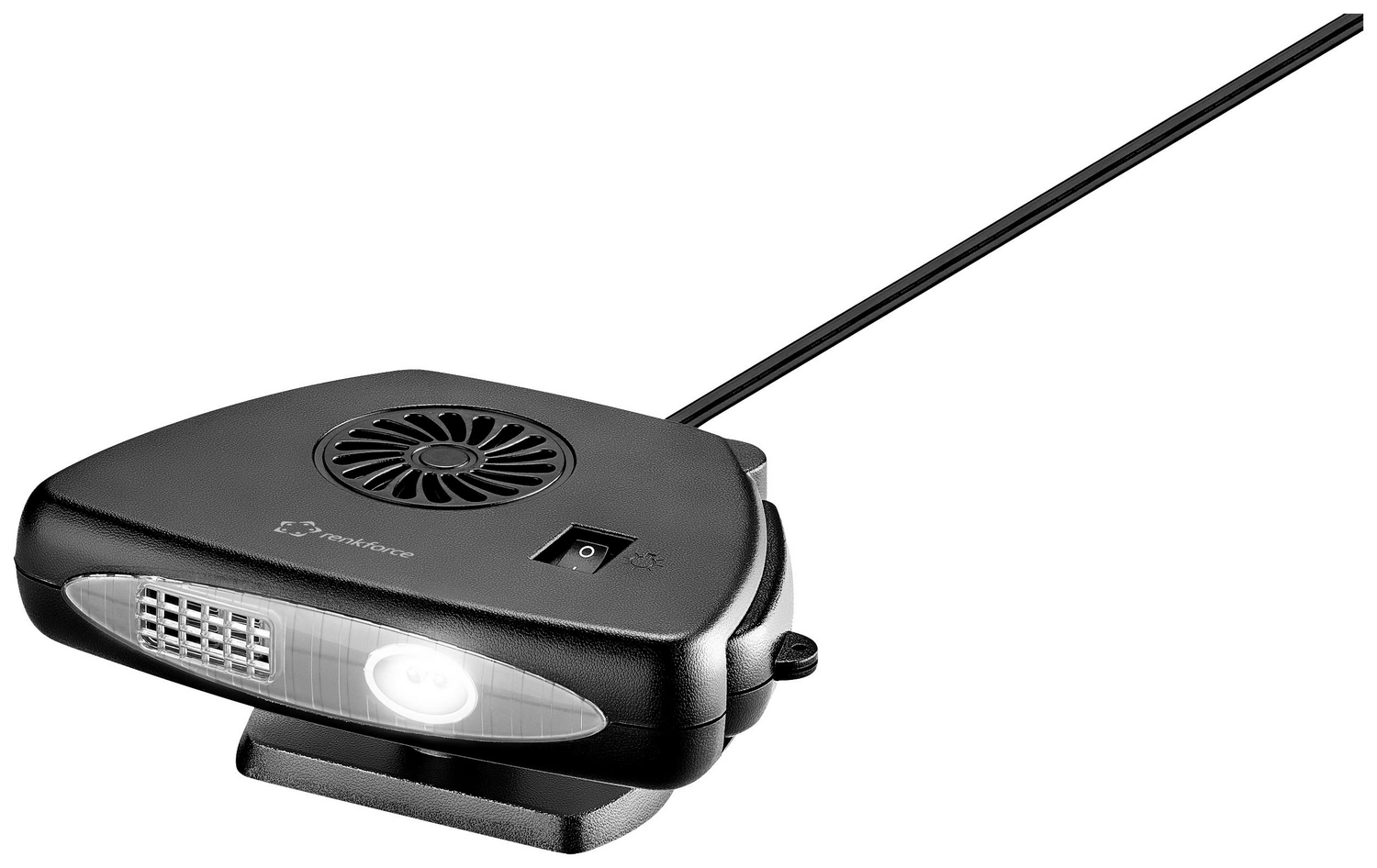 B-Ware Renkforce Keramik Heizlüfter Kfz Keramikheizer Heizlüfter Heizung 12 V Schwarz