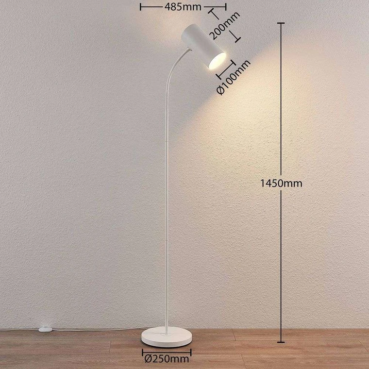 B-Ware Lindby Stehleuchte Karoli Stehlampe Leseleuchte Leuchte Lampe Leselampe E27 W330