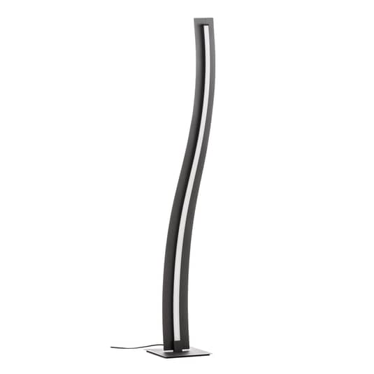 Trio Lighting Led Stehleuchte Salerno Switch Dim Schwarz Matt Standleuchte La1 B-Ware - 4017807470833
