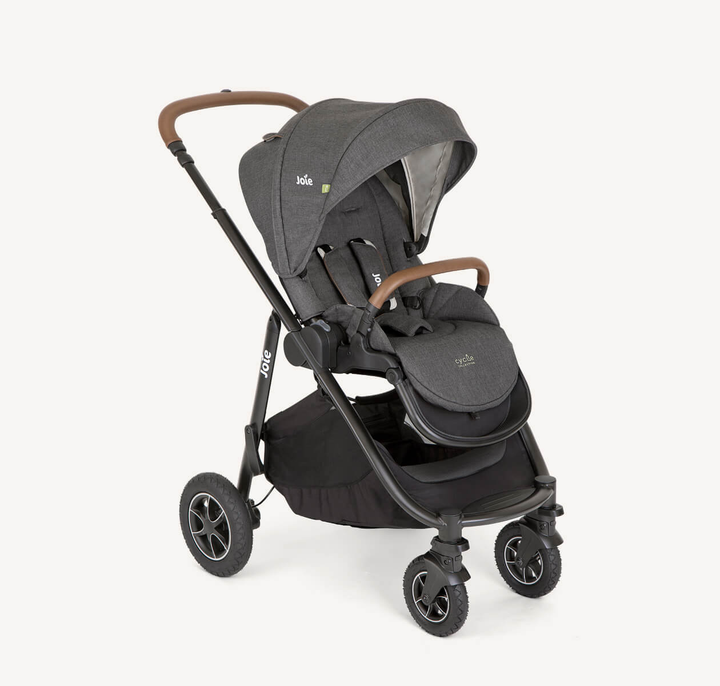 Joie Versatrax 3in1 Kinderwagen Shell Gray Buggy Babywagen Babybuggy Babyschale B-Ware