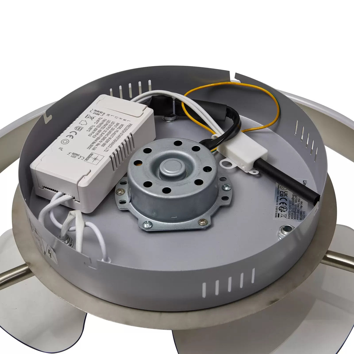 Lindby Deckenventilator Ventilator LED Fernbedienung silber Momitu leise - 4251911780130