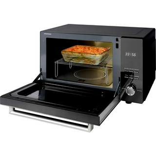 Profi Cook PC-MWG 1204 Mikrowelle Heißluft Schwarz 1280 W 23 Liter Garraum