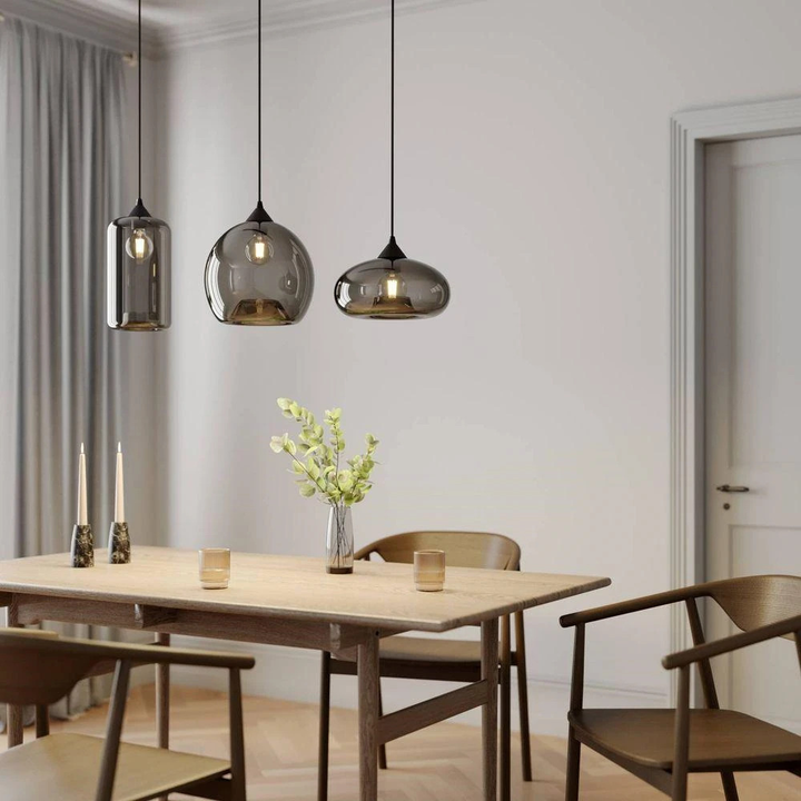 Pendelleuchte Pendellampe Hängelampe Hängeleuchte Lindby Marla Grau Metall B-Ware - 4251096569766