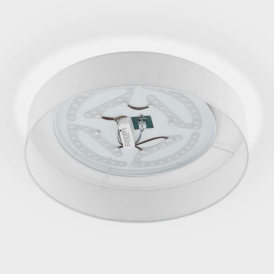 Lindby Ellamina Led Deckenlampe Deckenlampe Lampe Wohnzimmerlampe ø 60 Cm Weiß B-Ware - 4251096586633