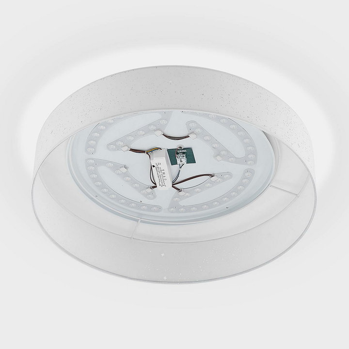 Lindby Ellamina Led Deckenlampe Deckenlampe Lampe Wohnzimmerlampe ø 60 Cm Weiß B-Ware - 4251096586633