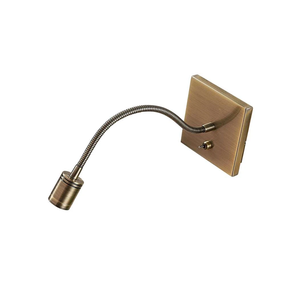 Lampe de lecture murale LED Lindby de qualité B, lampe de lecture murale Mayar, lampe LED LA436