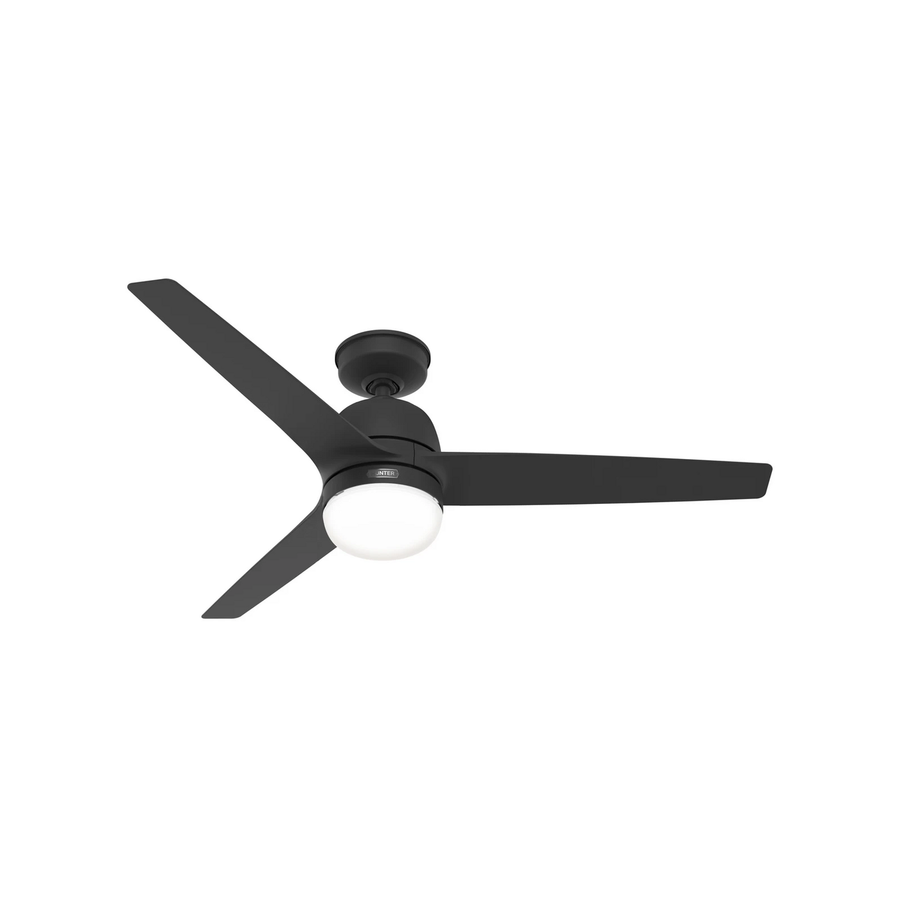 Hunter Sea Wave Deckenventilator Lampe Ip44 Schwarz Ventilator Lüfter Lampe B-Ware - 49694517807