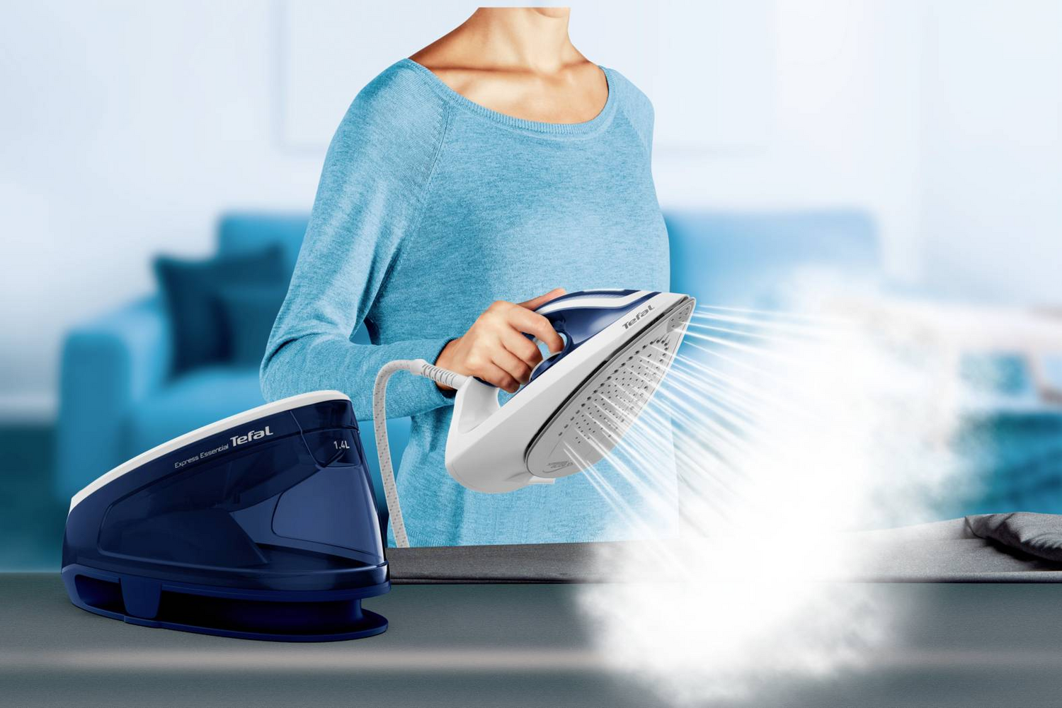 B-Ware Tefal Sv6116 Express Essential Dampfbügelstation Bügeleisen Dampfbügeleisen561