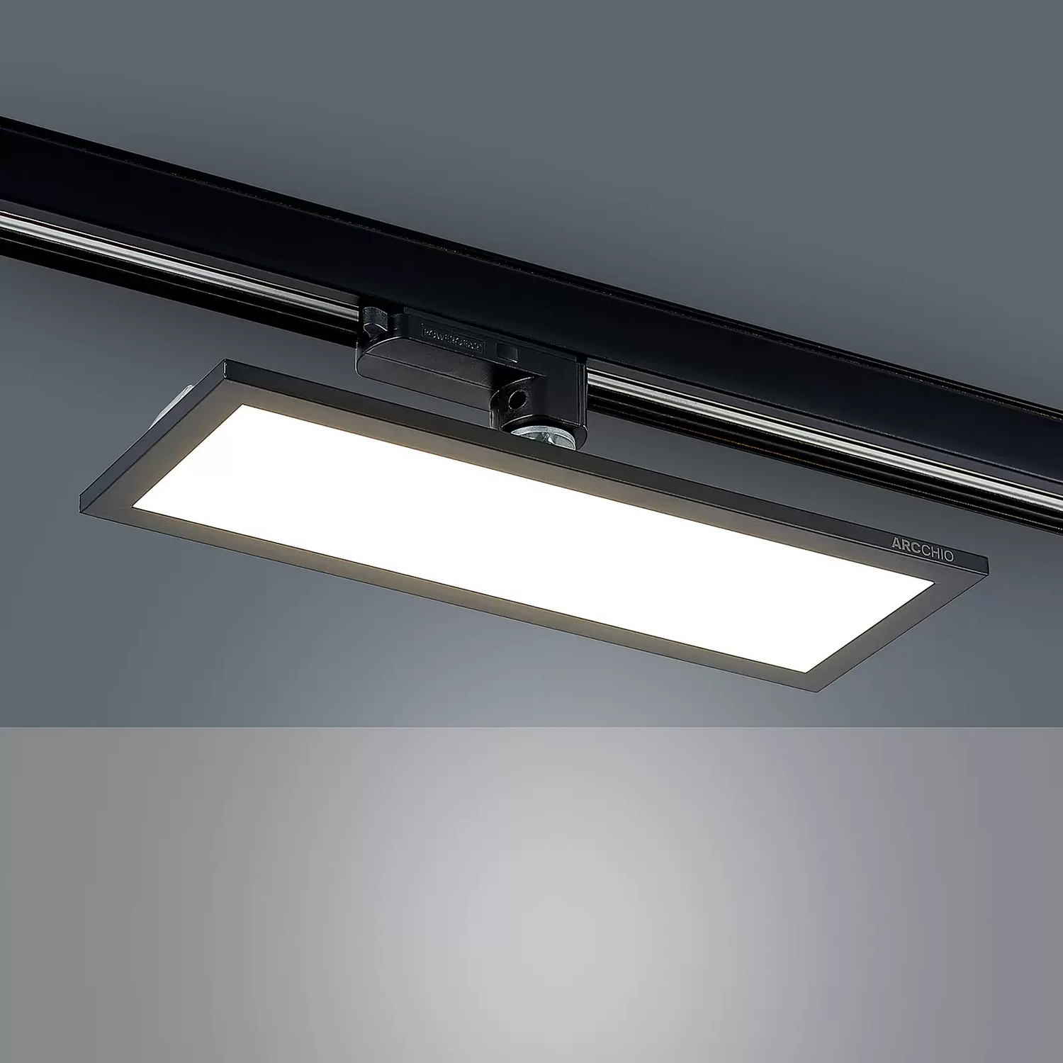 Plafonnier/luminaire triphasé à panneau LED Arcchio Hairis de qualité B, Lam453