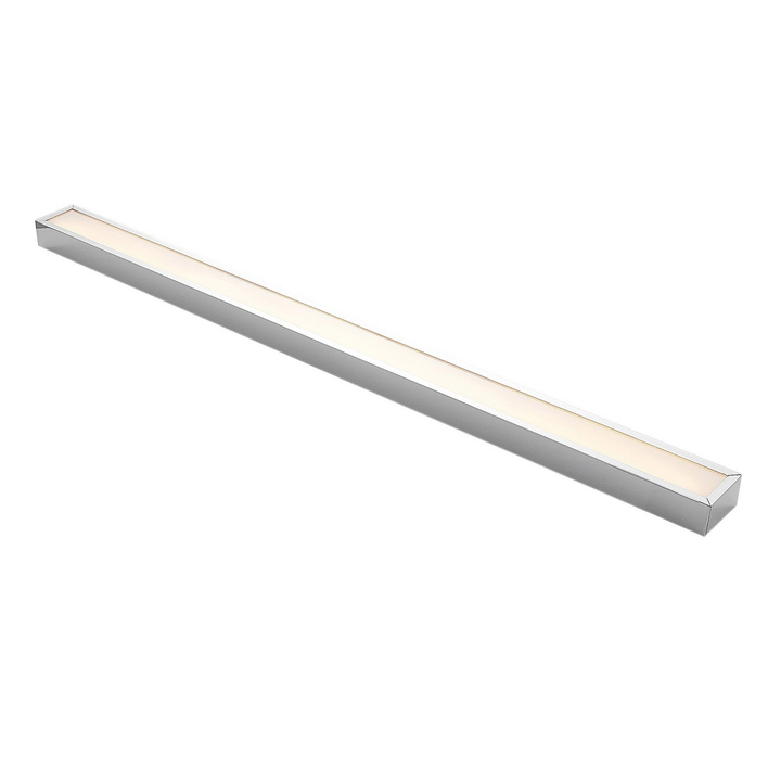Lindby Layan LED-Bad-Wandleuchte Wandleuchte Lampe Badezimmerlampe chrom 120 cm