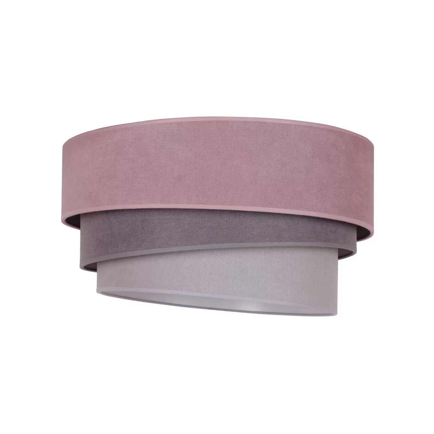B-Ware Euluna Deckenlampe Pastell Trio Deckenleuchte Leuchte ø 60cm Pink Grau Hellgrau