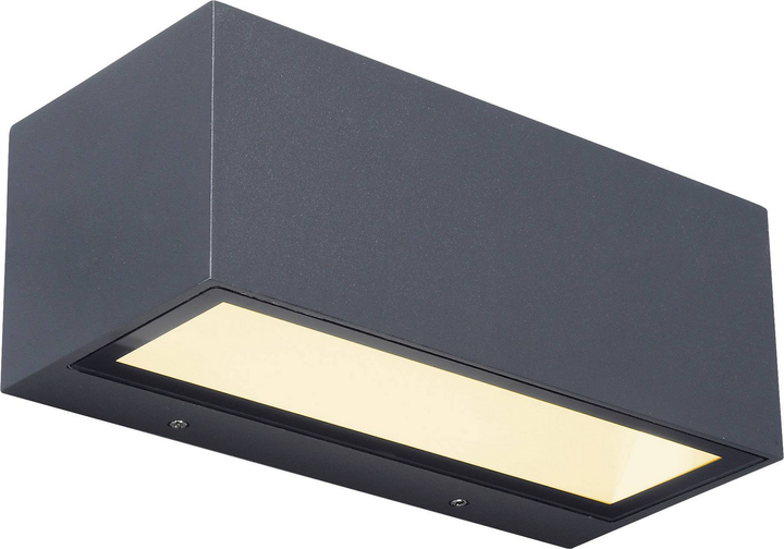 Lutec Gemini 5189112118 Led Außenwandleuchte 20 W Anthrazit Lampe Leuchte Spot B-Ware
