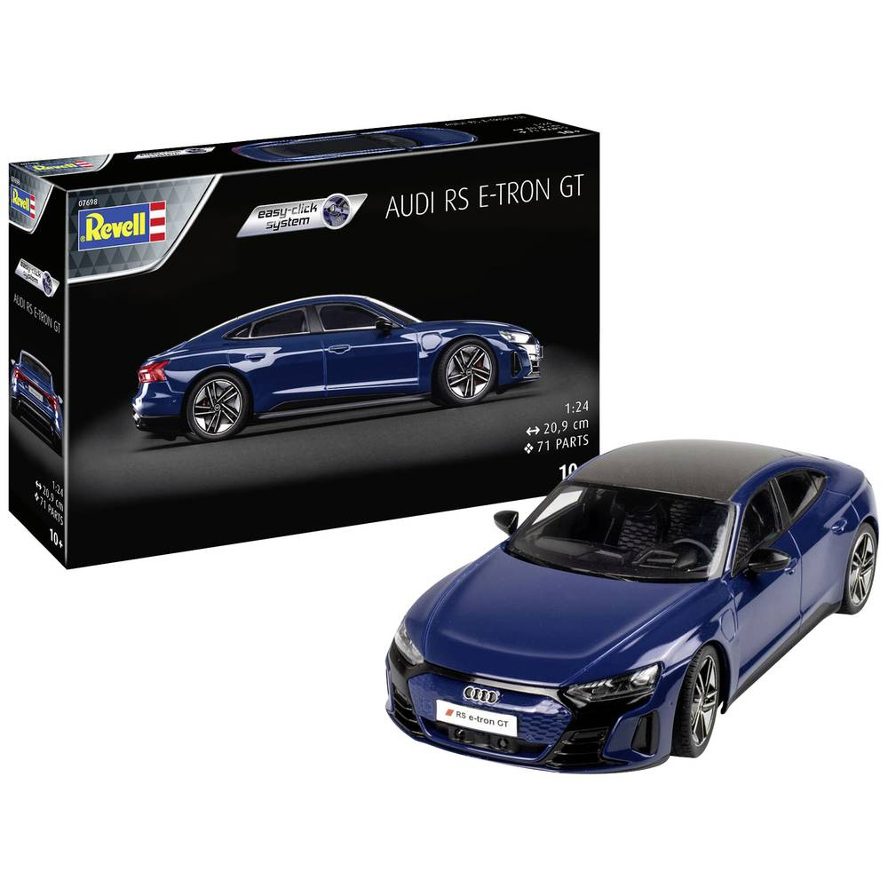 B-Ware Revell 07698 Easy Click Audi E Tron Gt Automodell Bausatz 1:24 Modellauto Auto