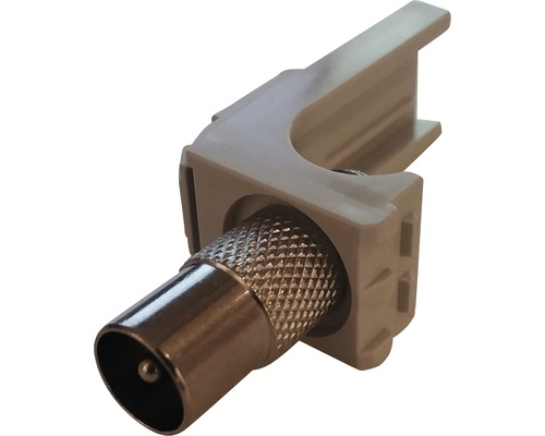 Hager IEC-Stecker VZ317FS Modul Leuchten Elektro Elektroinstallation 2 STÜCK
