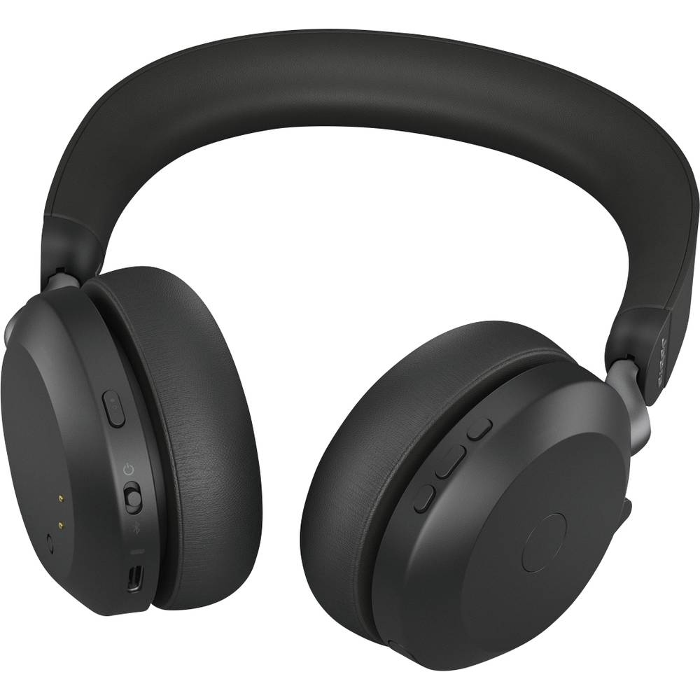 Casque audio Jabra Evolve2 75 pour téléphone, supra-auriculaire, avec microphone intégré et fonction gaming (produit reconditionné).