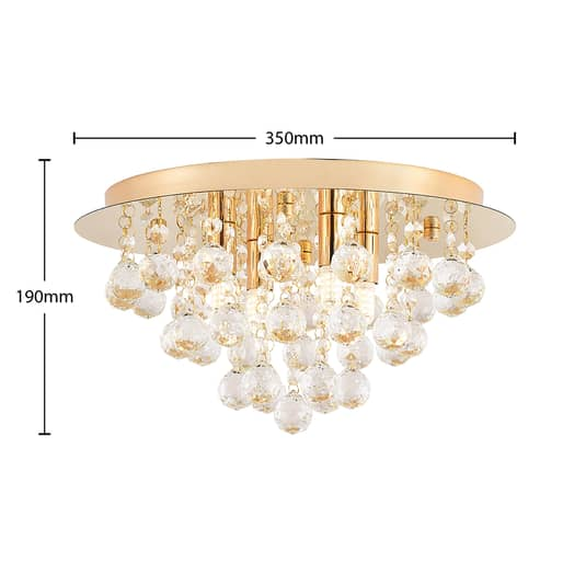 B-Ware Lindby Gillion Deckenlampen Deckenleuchte Lampe Leuchte Hängeleuchte Vierflam259