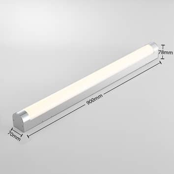 Lindby Nava LED-Badezimmer-Wandleuchte Wandlampe Wandlicht Leuchte Lampe 90 cm