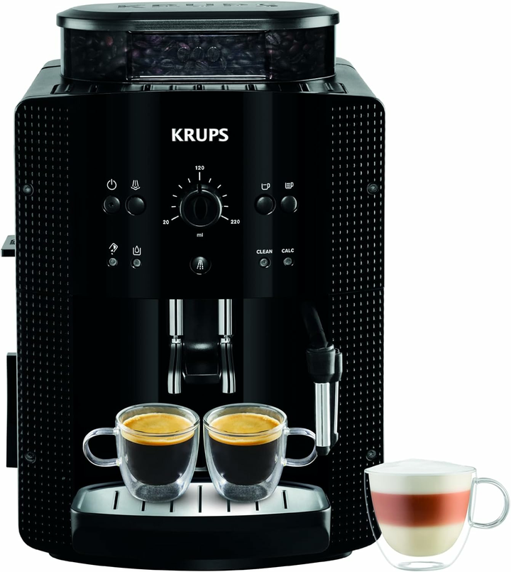 Krups Automatic Espresso Machine Beans Kaffeemühle Handdruck Dampfdüse DEFEKT