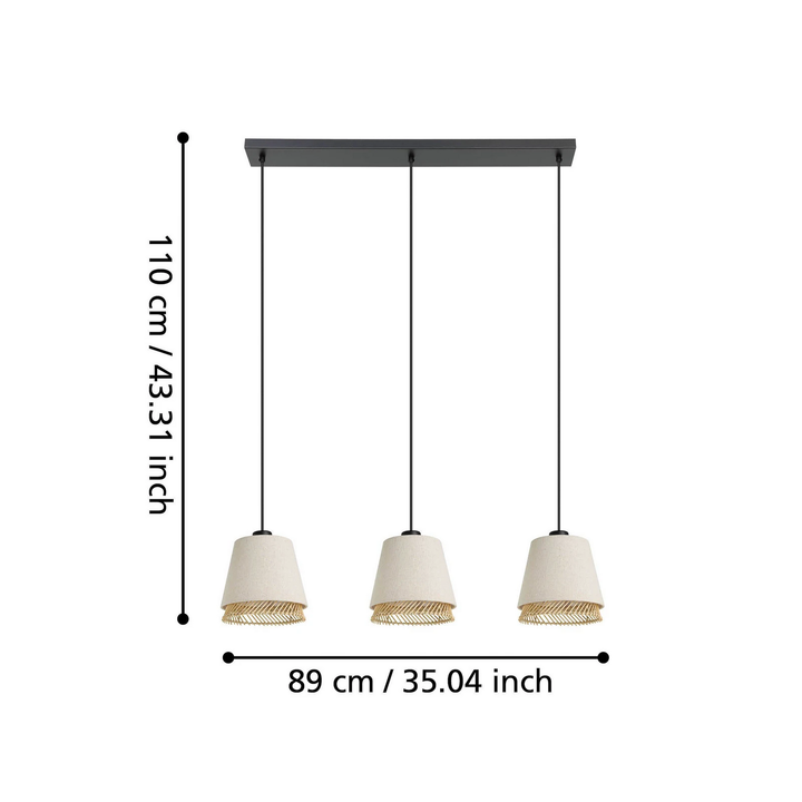 Eglo Tabley Hängelampe Hängeleuchte Lampe Leuchte Pendellampe Pendelleuchte B-Ware