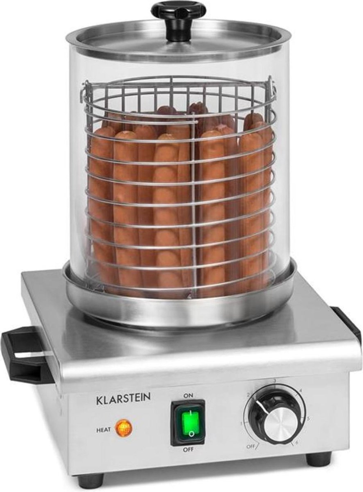 Klarstein Pro Sausage Factory 450 Hotdog-Maker Hotdogkocher Würstchenkocher