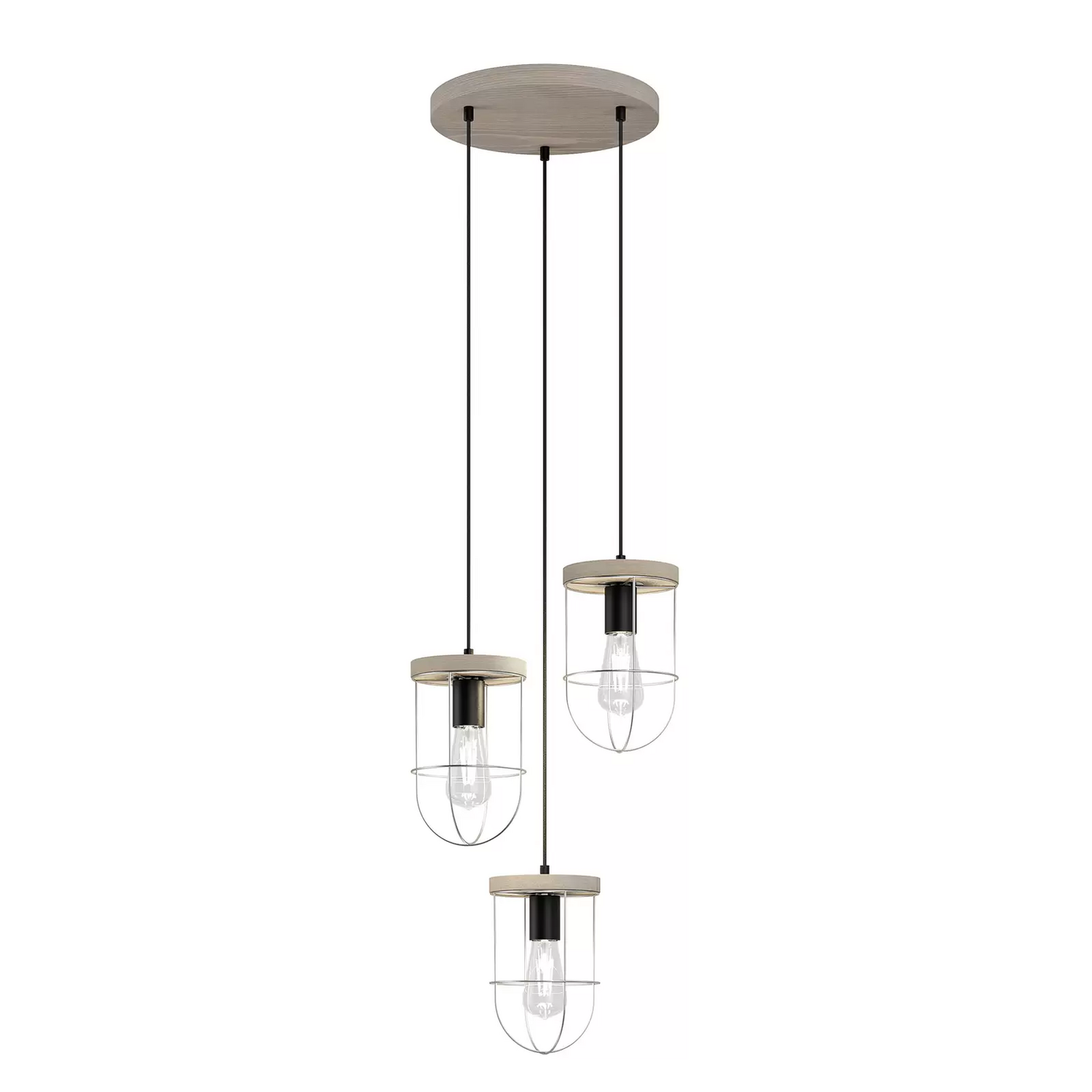 Envostar Neptuna Hängeleuchte Dreiflammig Rondell Pendelleuchte Leuchte Lampe B-Ware - 4251911723137