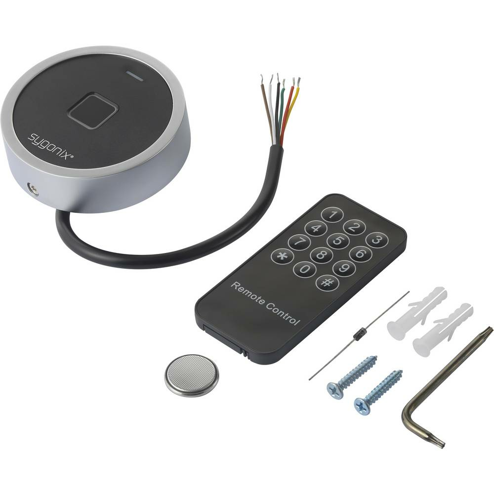 B-Ware Sygonix Sy 4599776 Fingerprint Rfid Zugangssystem Aufputz 9 V/Dc 18 V/Dc Ip66 Led
