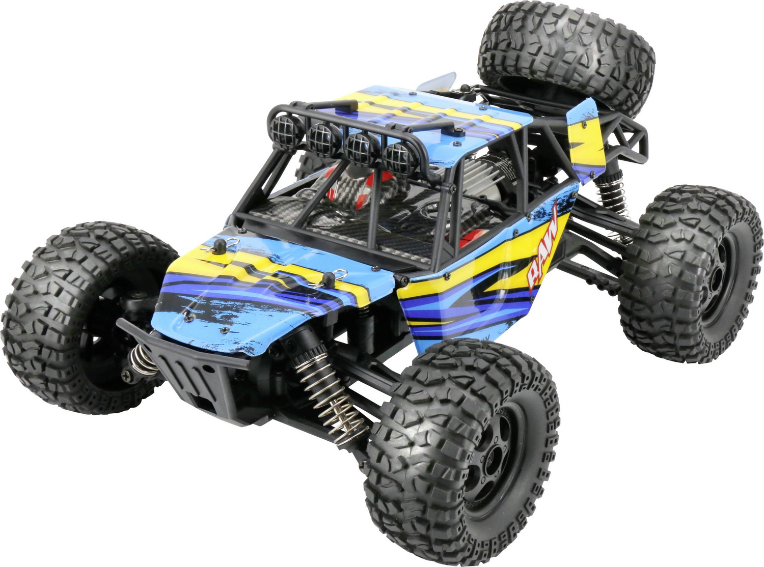 B-Ware Reely Raw Orange Brushed 1:14 Rc Modellauto Elektro Monstertruck Allradantrieb