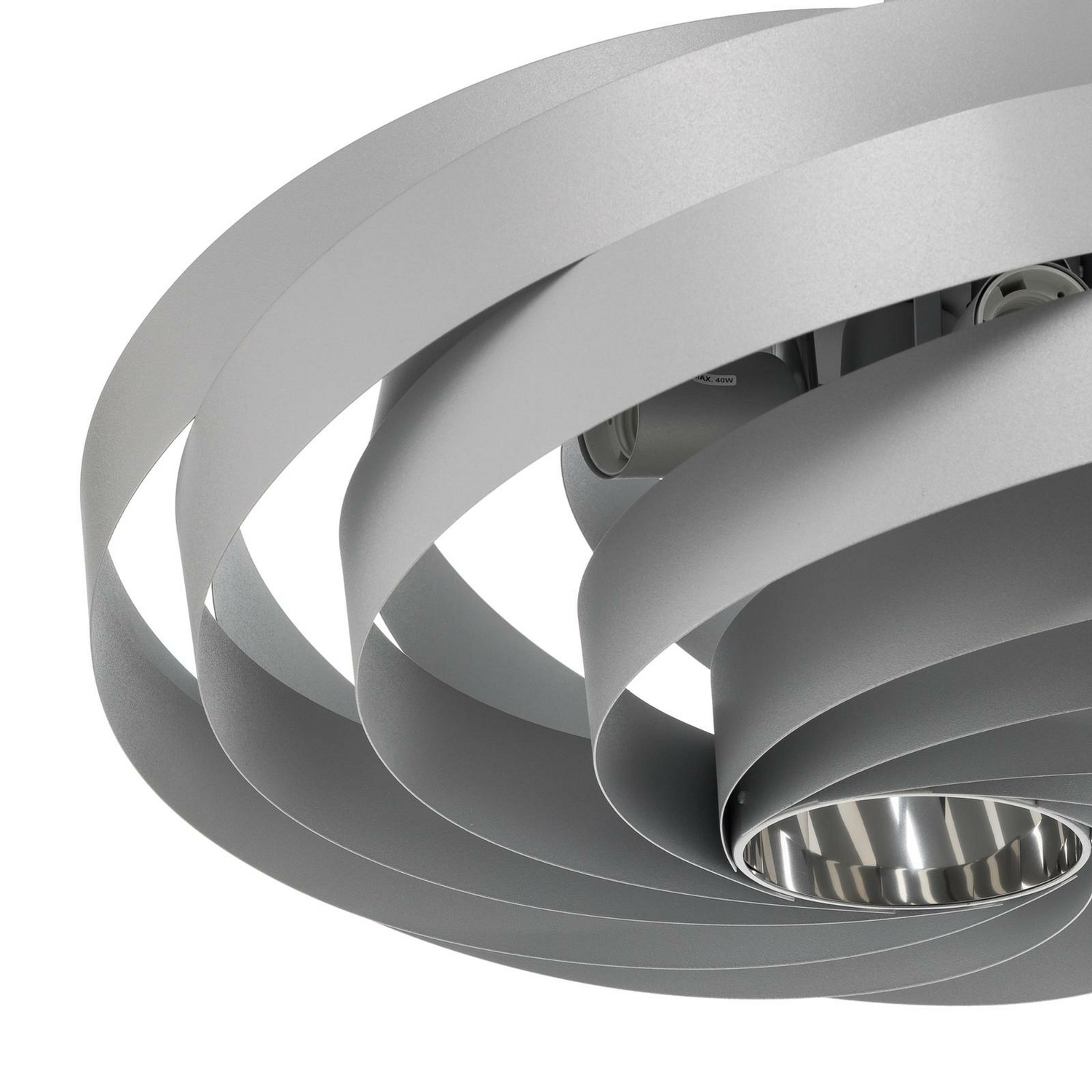 Euluna Deckenlampe Vento Deckenlicht Lampe Leuchte Licht E27 Aluminium ø 60 Cm B-Ware - 5900108552058