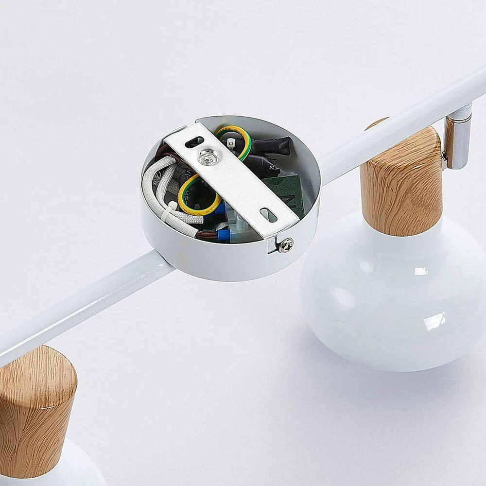 Plafonnier Lindby, spot encastré, lampe de salon, 6 x E14, produit de seconde main