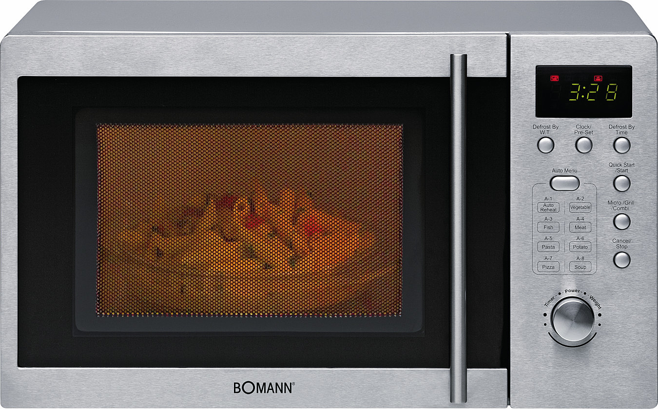 B-Ware Bomann Mwg 2211 U Cb Mikrowelle 800 W Grillfunktion Unterbaufähig Küchengerät