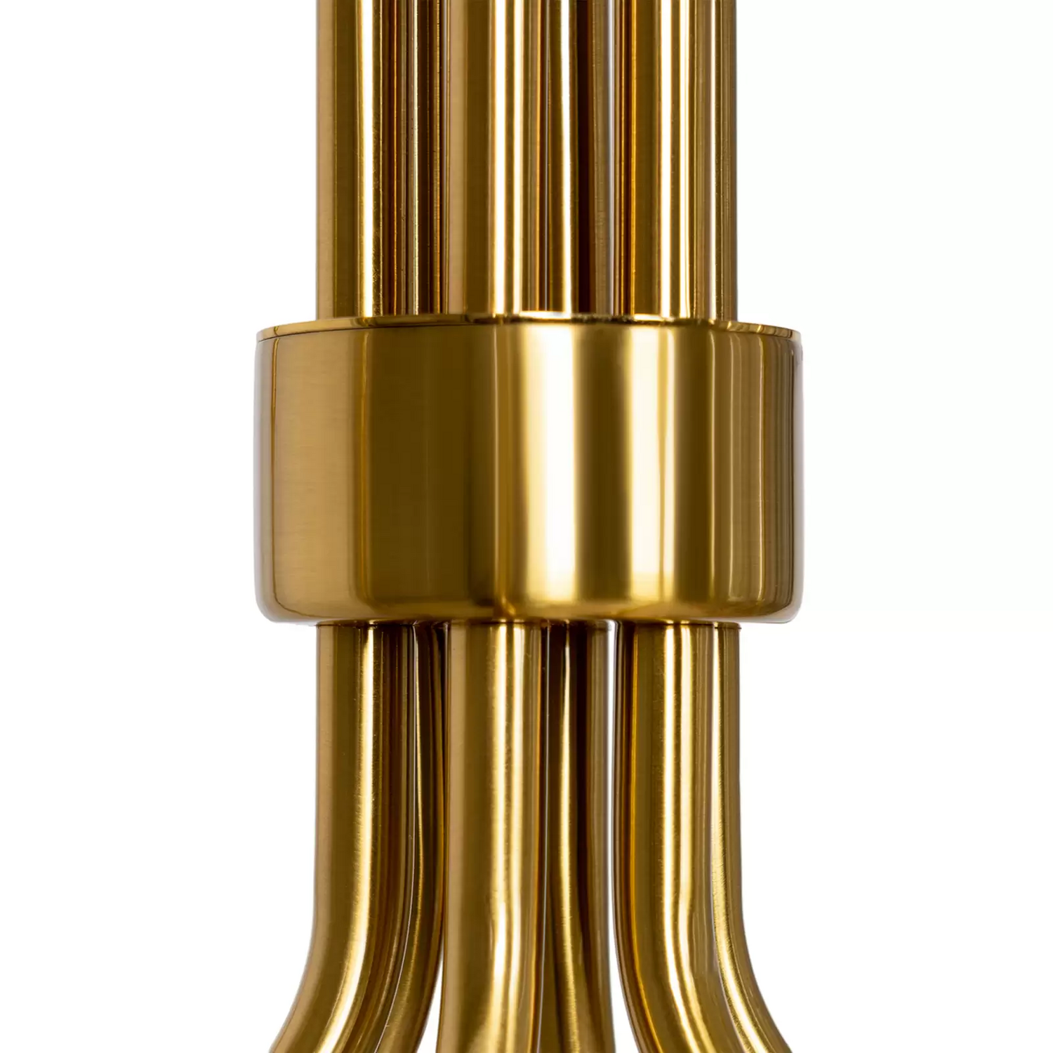 Lindby Elanova Kronleuchter Sechsflammig Pendelleuchte Lampe Messing Spot E14995 B-Ware