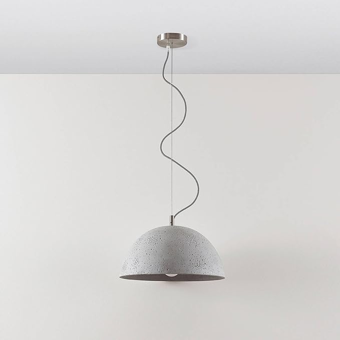 Lindby Pendelleuchte Jelin Deckenlampe Hängeleuchte Deckenleuchte Lampe grau E27 - 4251096525021