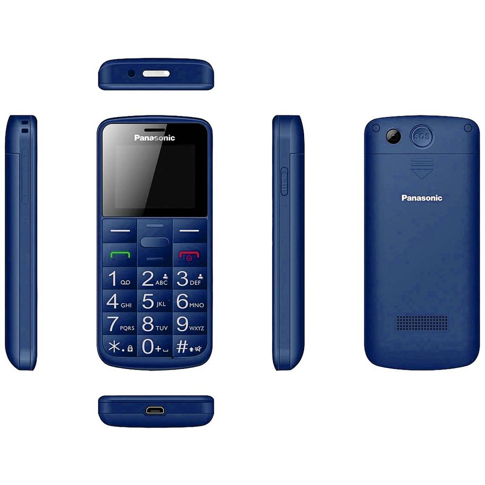 B-Ware Panasonic Kx Tu110 Senioren Handy Sos Funktion Telefon Handy Mobiltelefon