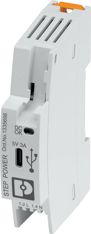 B-Ware Phoenix Contact Step3 Ps/1 Ac/5 Dc/3/Pt/Usb C Hutschienen Netzteil Din Rail 3 A