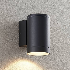 Applique murale extérieure Lucande Thomke, 1 lumière, gris foncé, produit de seconde main 