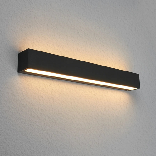 Lucande Lengo LED-Wandleuchte Wandleuchte Flurleuchte Lampe LED 36W grafitgrau