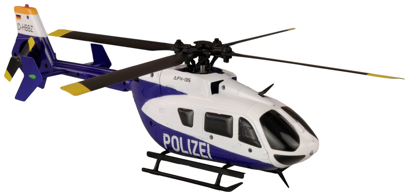 Amewi AFX-135 Polizei RC Hubschrauber Modellhelikopter DEFEKTWARE