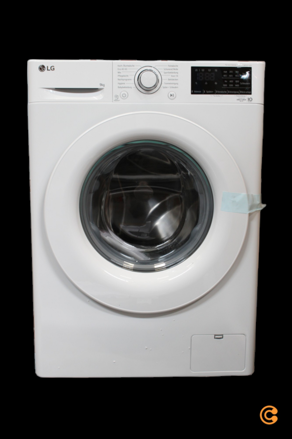 LG Waschmaschine F4NV3193 Wäsche 9 kg Kapazität EEK A 1.400 U/Min Weiß silber