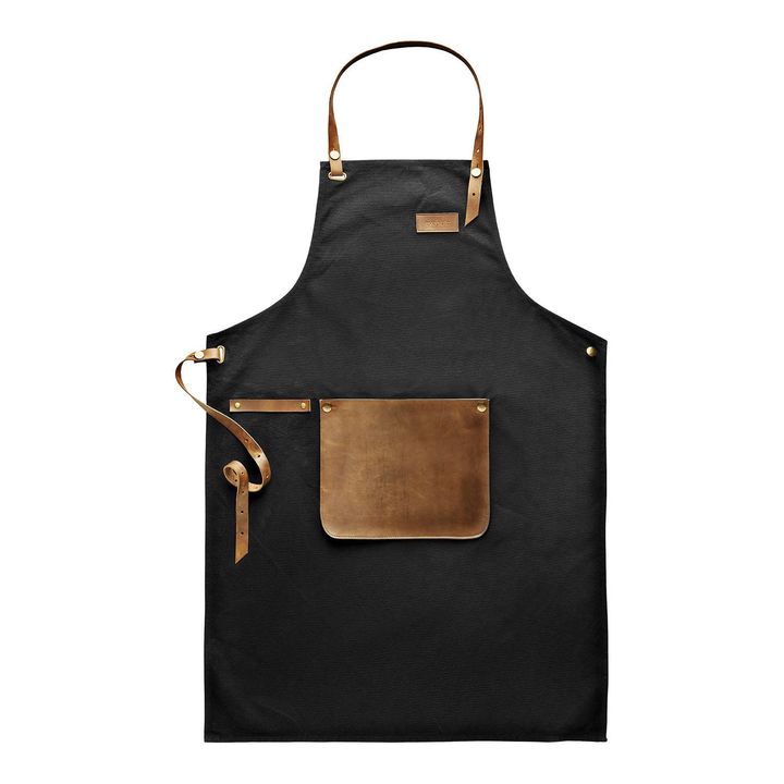 Eva Solo Grillschürze Bbq Schürze Kochschürze Schürze Nackenband Tasche Schwarz  B-Ware