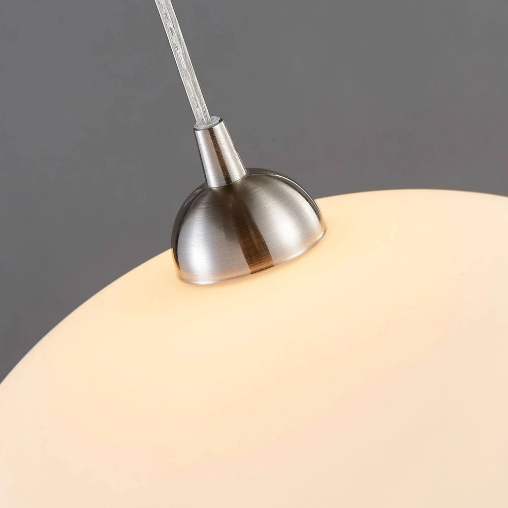 B-Ware Hängeleuchte Hängeleuchte Deckenleuchte Lindby Valeria Glas Lampe E27 Weiß185